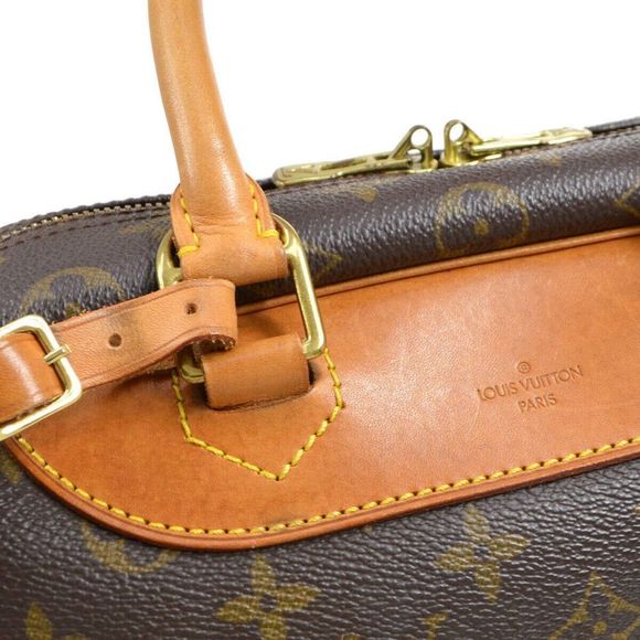 💖✨BEAUTIFUL✨💖 LV DEAUVILLE BOWLING HANDBAG PURSE MONOGRAM - Picture 10 of 16